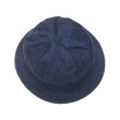 画像3: DECHO（デコー）STANDARD KOME HAT（スタンダードコメハット）10oz DENIM/Indigo（インディゴ） (3)