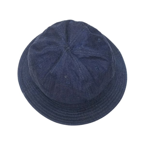 画像6: DECHO（デコー）STANDARD KOME HAT（スタンダードコメハット）"10oz Denim" ※旧モデル※ / 3Colors（全3色展開） (6)