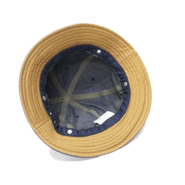 画像7: DECHO（デコー）STANDARD KOME HAT（スタンダードコメハット）"10oz Denim" ※旧モデル※ / 3Colors（全3色展開） (7)