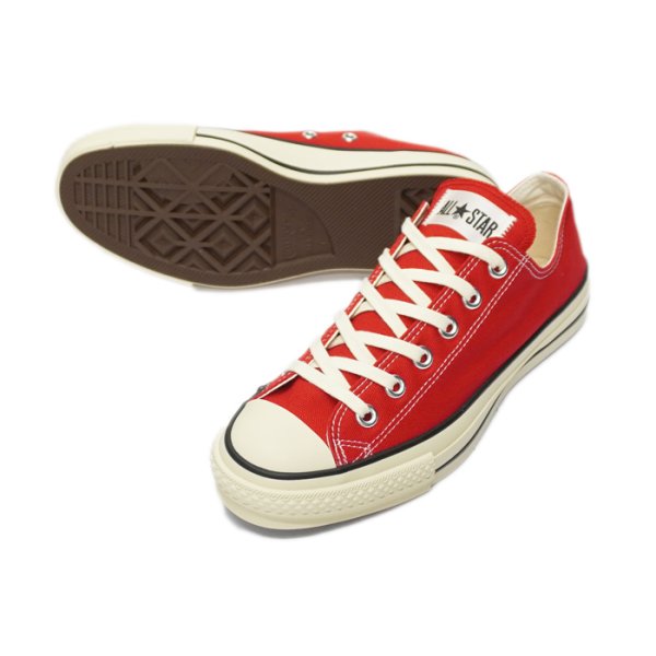 画像3: ＜40%OFF＞CONVERSE（コンバース）CANVAS ALL STAR J OX（キャンバスオールスターJ OX）/ Red（レッド）※US:7.0のみ (3)