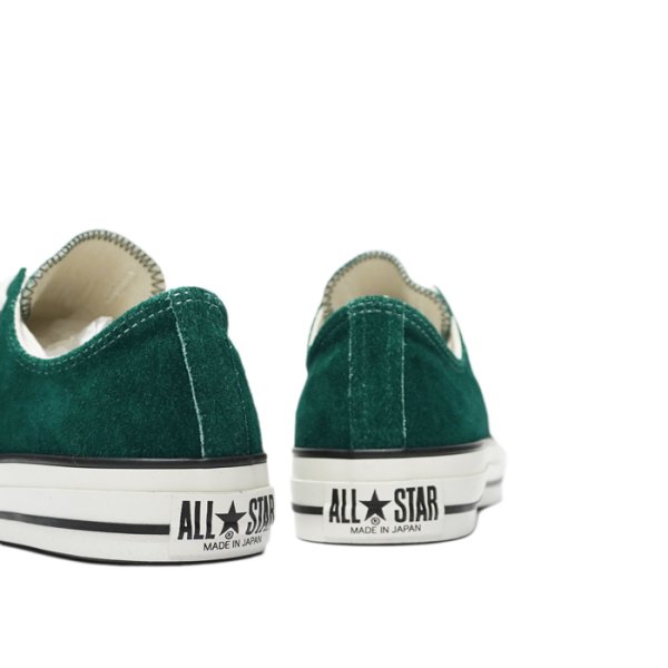 画像4: CONVERSE（コンバース）CANVAS ALL STAR J OX（キャンバスオールスターJ OX）/ Green Suede（グリーンスエード） (4)