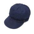 画像1: DECHO（デコー）STANDARD KOME CAP（スタンダードコメキャップ）10oz DENIM/Indigo（インディゴ） (1)