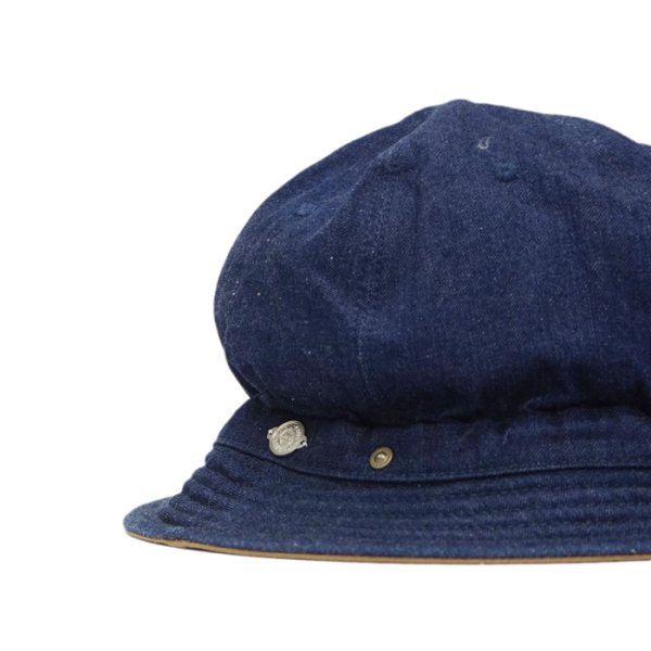画像5: DECHO（デコー）STANDARD KOME HAT（スタンダードコメハット）"10oz Denim" ※旧モデル※ / 3Colors（全3色展開） (5)