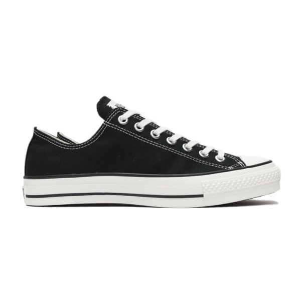 画像1: CONVERSE（コンバース）CANVAS ALL STAR J OX（キャンバスオールスターJ OX）/Black（ブラック） (1)