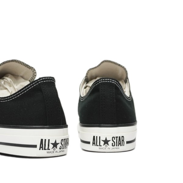 画像4: CONVERSE(コンバース)CANVAS ALL STAR J OX(キャンバスオールスターJ OX)/ Black(ブラック) (4)