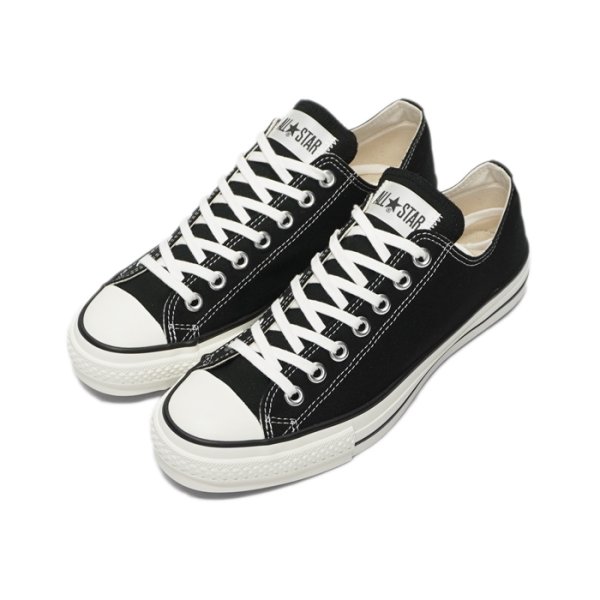 画像2: CONVERSE(コンバース)CANVAS ALL STAR J OX(キャンバスオールスターJ OX)/ Black(ブラック) (2)