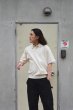 画像6: Yonetomi NEW BASIC（ヨネトミニューベーシック）LIGHT WAVE COTTON KNIT POLO（ライトウェーブコットンニットポロシャツ）/ Ecru（エクリュ） (6)
