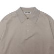 画像3: KAPTAIN SUNSHINE（キャプテンサンシャイン）Cotton Knit Polo Shirt（コットンニットポロシャツ）/ Taupe（トープ） (3)