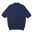 画像2: KAPTAIN SUNSHINE（キャプテンサンシャイン）Cotton Knit Polo Shirt（コットンニットポロシャツ）/ Navy（ネイビー） (2)