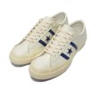 画像2: CONVERSE（コンバース）STAR&BARS（スター&バーズ）US LEATHER/Off White×Blue（オフホワイト×ブルー） (2)