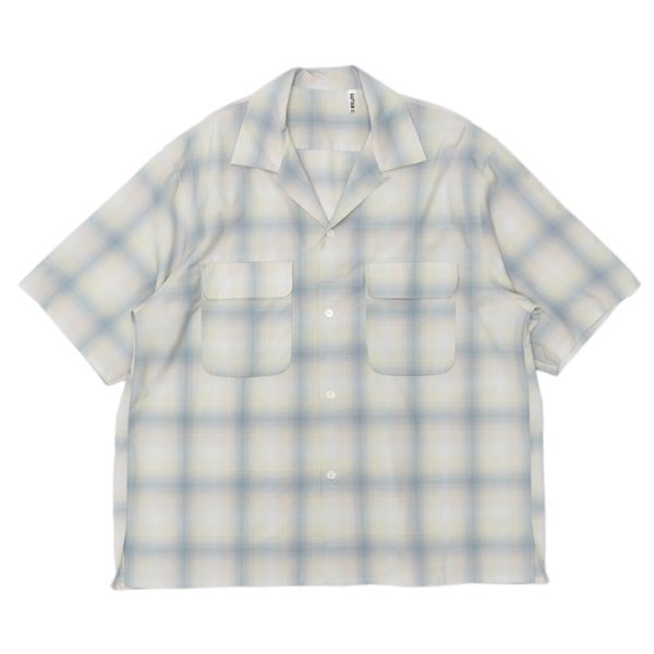 画像1: KAPTAIN SUNSHINE（キャプテンサンシャイン）Open Collar SS Shirt（オープンカラーSSシャツ）/ Pale Ombre（パールオンブレ） (1)