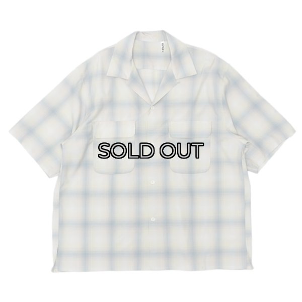 画像1: KAPTAIN SUNSHINE（キャプテンサンシャイン）Open Collar SS Shirt（オープンカラーSSシャツ）/ Pale Ombre（パールオンブレ） (1)