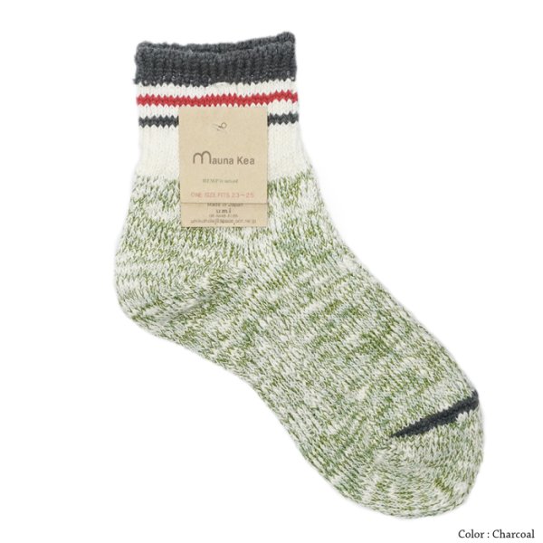 画像2: Mauna Kea（マウナケア）スラブネップ トップラインソックス ”レディース” / 5Colors（全5色展開）※3足までメール便発送可 (2)