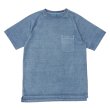 画像1: Good On（グッドオン）Short Sleeve Heavy Raglan Pocket Tee（ショートスリーブヘビーラグランポケットTシャツ）"Pigment Dye"/ Ajisai（アジサイ） (1)