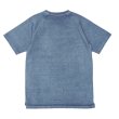 画像2: Good On（グッドオン）Short Sleeve Heavy Raglan Pocket Tee（ショートスリーブヘビーラグランポケットTシャツ）"Pigment Dye"/ Ajisai（アジサイ） (2)
