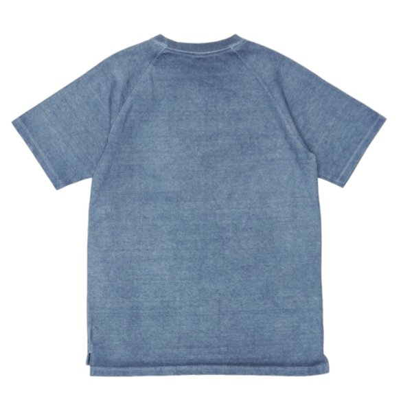 画像2: Good On(グッドオン)Short Sleeve Heavy Raglan Pocket Tee(ショートスリーブヘビーラグランポケットTシャツ)"Pigment Dye"/ Ajisai(アジサイ) (2)