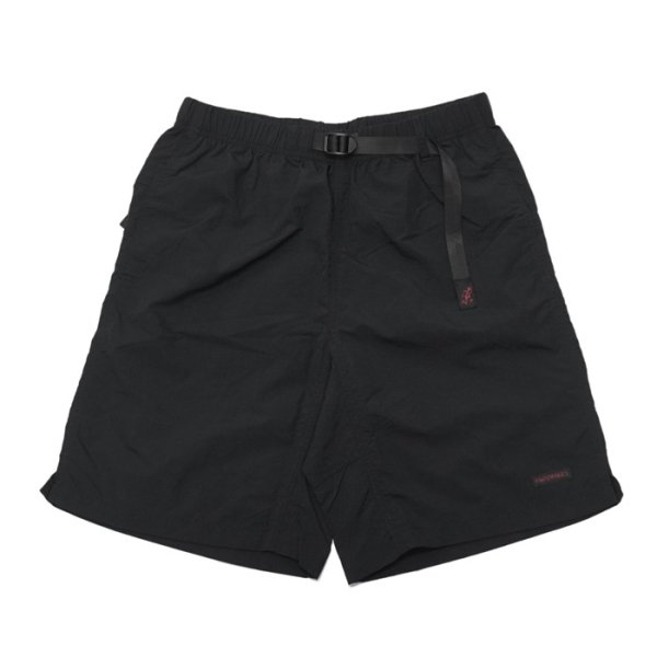 画像1: GRAMICCI（グラミチ）NYLON PACKABLE G-SHORT（ナイロンパッカブルGショーツ）"Resycle Nylon" / Black（ブラック） (1)
