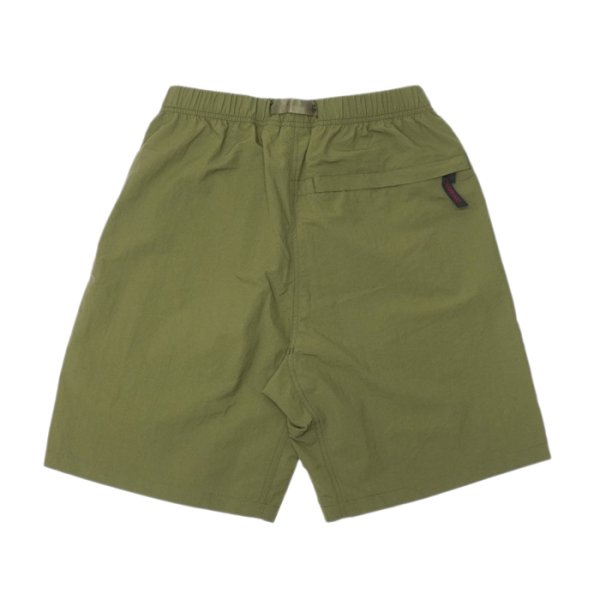 画像2: Gramicci(グラミチ)NYLON PACKABLE G-SHORT(ナイロンパッカブルGショーツ)"Recycle Nylon" / Olive(オリーブ) (2)