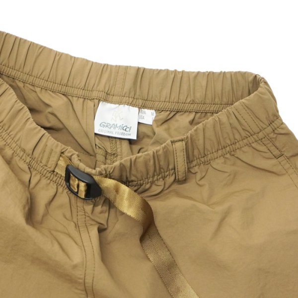 画像4: Gramicci（グラミチ）NYLON PACKABLE G-SHORT（ナイロンパッカブルGショーツ）"Recycle Nylon" / Coyote（コヨーテ） (4)