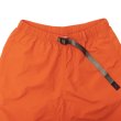 画像3: GRAMICCI（グラミチ）NYLON PACKABLE G-SHORT（ナイロンパッカブルGショーツ）"Recycle Nylon" / Orange（オレンジ） (3)