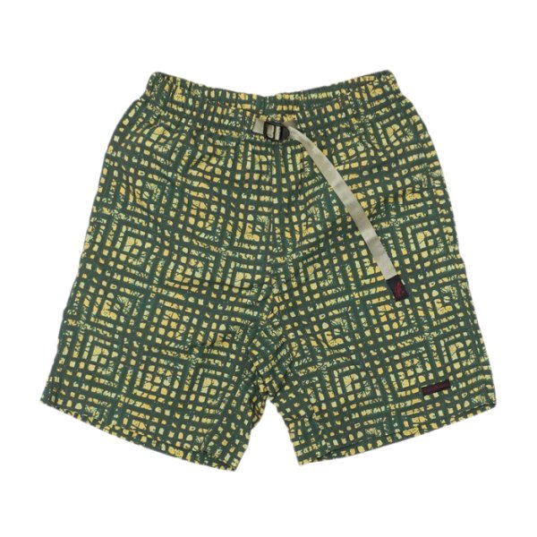 画像1: GRAMICCI（グラミチ）NYLON PACKABLE G-SHORT（ナイロンパッカブルGショーツ）"Resycle Nylon" / Batik Green（バティックグリーン） (1)