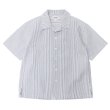 画像1: SERO（セロ）Short Sleeve Open Collar Shirt（ショートスリーブオープンカラーシャツ）"Seersucker" / Blue（ブルー） (1)