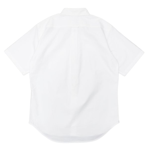 画像2: SERO(セロ)Short Sleeve  B.D Shirt(ショートスリーブボタンダウンシャツ)"OxFord" / White(ホワイト) (2)