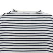 画像3: SAINT JAMES（セントジェームス）TEE LOOSE（五分袖ドロップショルダー）/ ECUME×ENCRE（ナチュラル×ネイビー） (3)