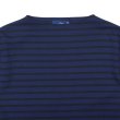 画像3: SAINT JAMES（セントジェームス）OUESSANT SHORT SLEEVE（ウエッソンショートスリーブ）/ NAVY×NOIR（ネイビー×ブラック） (3)