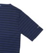 画像4: SAINT JAMES（セントジェームス）OUESSANT SHORT SLEEVE（ウエッソンショートスリーブ）/ NAVY×NOIR（ネイビー×ブラック） (4)