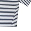 画像5: SAINT JAMES（セントジェームス）TEE LOOSE（五分袖ドロップショルダー）/ ECUME×ENCRE（ナチュラル×ネイビー） (5)