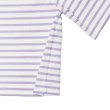 画像5: SAINT JAMES（セントジェームス）TEE LOOSE（五分袖ドロップショルダー）"Women” / NEIGE×LAILAS（ホワイト×ライラック） (5)