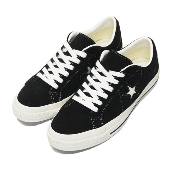 画像2: CONVERSE(コンバース)ONE STAR SUEDE(ワンスタースエード)/ Black(ブラック) (2)