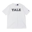 画像2: Champion（チャンピオン）T1011 US Print T-Shirt（ティーテンイレブンUSプリントTシャツ）"YALE"/ White（ホワイト）・Navy（ネイビー） (2)