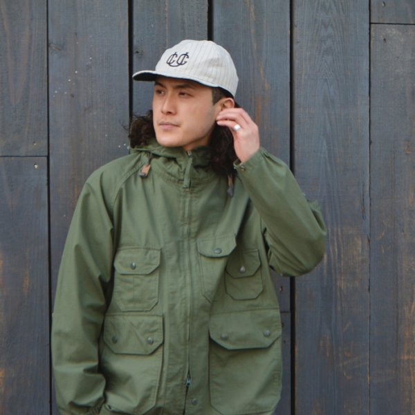 画像8: DECHO(デコー)COOPERSTOWN BALL CAP(クーパーズタウンボールキャップ)"LINEN" / Grey(グレー)・KINARI(キナリ) (8)