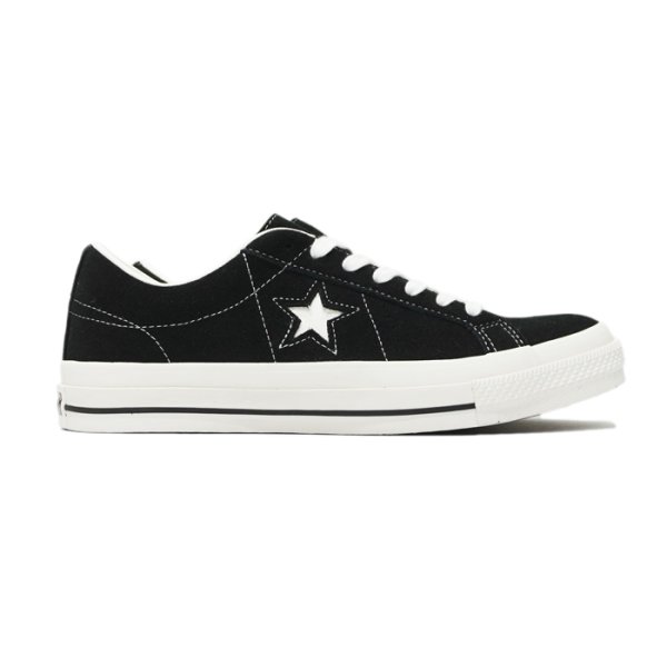 画像1: CONVERSE（コンバース）ONE STAR SUEDE（ワンスタースエード）/ Black（ブラック） (1)