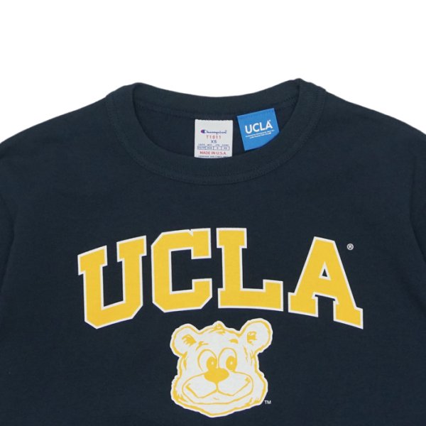 画像3: Champion（チャンピオン）"New" T1011 US Print T-Shirt（ティーテンイレブンUSプリントTシャツ）"UCLA・Made in USA" / Navy（ネイビー） (3)
