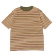 画像1: Nigel Cabourn（ナイジェル・ケーボン）9.5oz BORDER H/S T-SHIRT（9.5ozボーダーハーフスリーブTシャツ）/ Green（グリーン） (1)