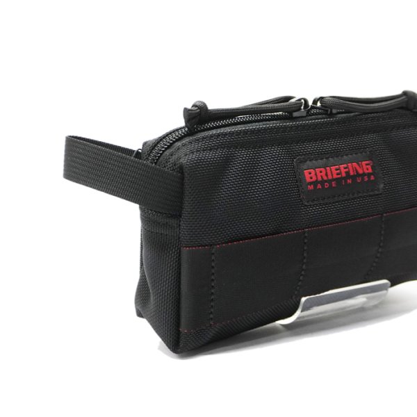 画像4: BRIEFING(ブリーフィング)MOBILE POUCH"M"(モバイルポーチM)/BLACK(ブラック) (4)