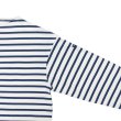 画像4: SAINT JAMES（セントジェームス）MORLAIX LOOSE（モーレ ルーズ）”Men" / ECUME×ENCRE（ミルキーホワイト×ブルーネイビー） (4)