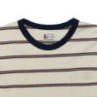 画像3: felco（フェルコ） S/S Crew Pocket Tee（S/SクルーポケットTシャツ）”CRESER STRIPE" / Natural-Blue×Mastard Stripe（ナチュラル-ブルー×マスタードストライプ） (3)