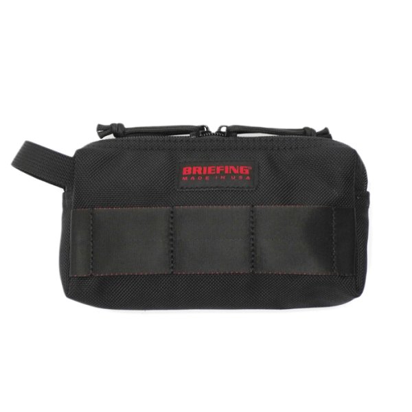 画像1: BRIEFING（ブリーフィング）MOBILE POUCH"M"（モバイルポーチM）/BLACK（ブラック） (1)