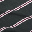 画像6: felco（フェルコ） S/S Crew Pocket Tee（S/SクルーポケットTシャツ）”CRESER STRIPE" / Deep Black-White×Burgundy Stripe（ダークブラック-ホワイト×バーガンディストライプ） (6)