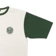 画像4: Nigel Cabourn（ナイジェル・ケーボン）Baseball Wappen T-Shirt（ベースボールワッペンTシャツ）/ Ivory×Green（アイボリー×グリーン） (4)