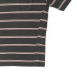 画像5: felco（フェルコ） S/S Crew Pocket Tee（S/SクルーポケットTシャツ）”CRESER STRIPE" / Deep Black-White×Burgundy Stripe（ダークブラック-ホワイト×バーガンディストライプ） (5)
