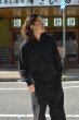 画像7: alvana（アルヴァナ）WASHI SKIPPER L/S KNIT（和紙スキッパーL/Sニット）/ Black（ブラック） (7)
