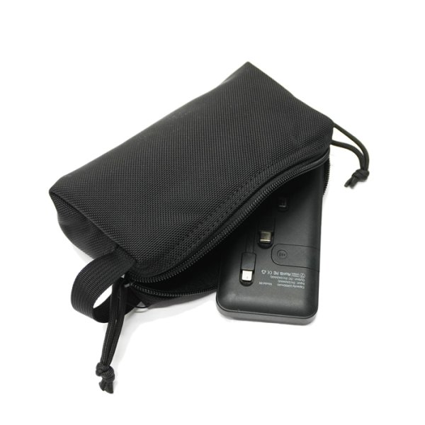 画像6: BRIEFING(ブリーフィング)MOBILE POUCH"M"(モバイルポーチM)/BLACK(ブラック) (6)