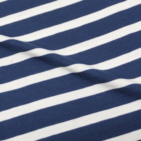 画像6: SAINT JAMES(セントジェームス)MORLAIX LOOSE(モーレ ルーズ)”Men" / MARINE×ECUME(マリン×ミルキーホワイト) (6)