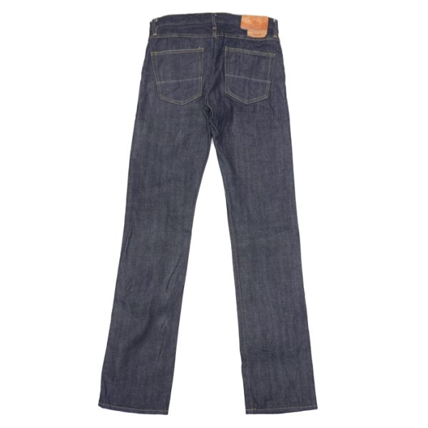 画像2: TELLASON(テラソン)"John Graham Mellor" Slim Straight 14.75oz Denim(スリムストレート)/Indigo Blue(インディゴブルー)ワンウォッシュ【裾上げ無料】 (2)