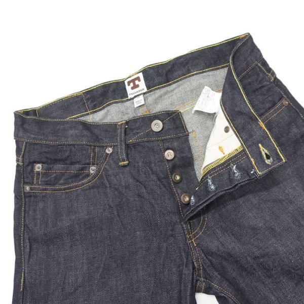画像5: TELLASON(テラソン)"John Graham Mellor" Slim Straight 14.75oz Denim(スリムストレート)/Indigo Blue(インディゴブルー)ワンウォッシュ【裾上げ無料】 (5)